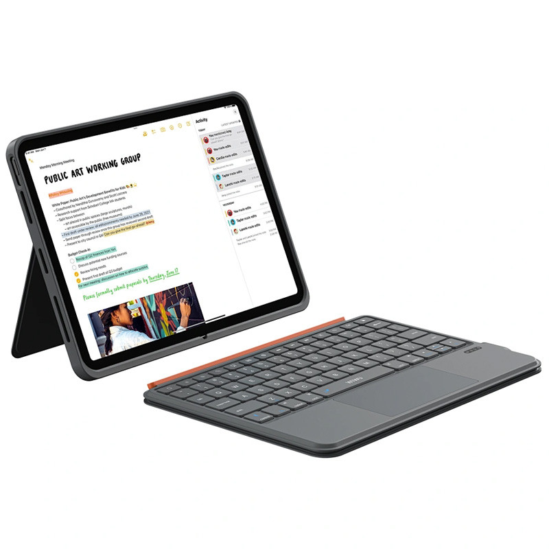 Клавіатура-чохол WIWU MK-005 3 in 1 for iPad Pro 13" (2024) Bluetooth - Зображення 2