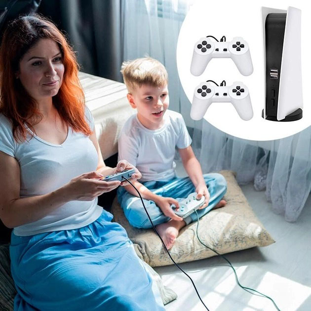 Ігра консоль Dendy Game Station GS5 для телевізора 200 ігор 8 Біт - Зображення 6