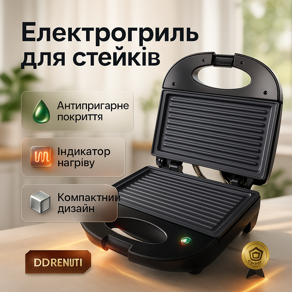 Гриль сендвичница бутербродница DOMOTEC MS-7709, бутербродница бытовая, домашний гриль для шаурмы - Зображення 23
