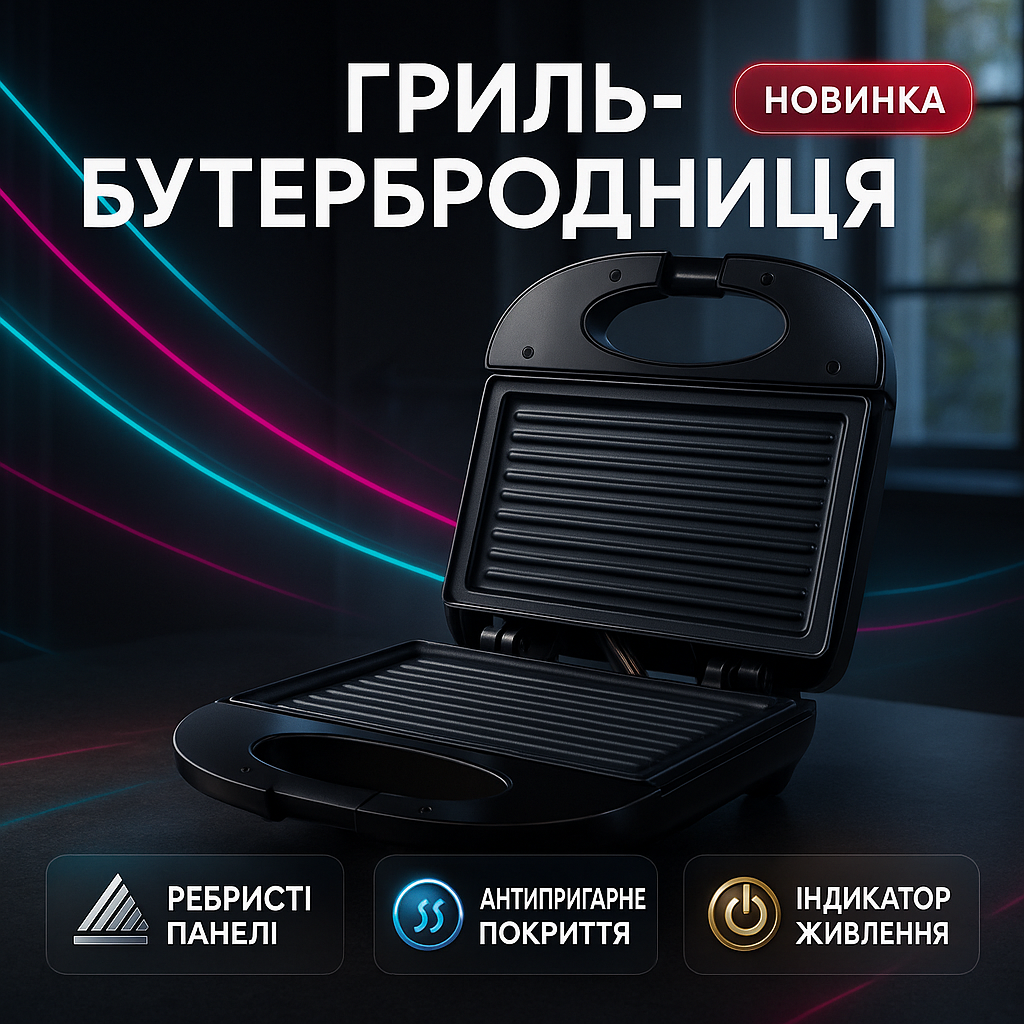 Гриль сендвичница бутербродница DOMOTEC MS-7709, бутербродница бытовая, домашний гриль для шаурмы - Зображення 29