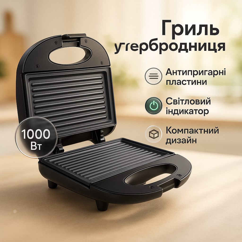 Гриль сендвичница бутербродница DOMOTEC MS-7709, бутербродница бытовая, домашний гриль для шаурмы - Зображення 35