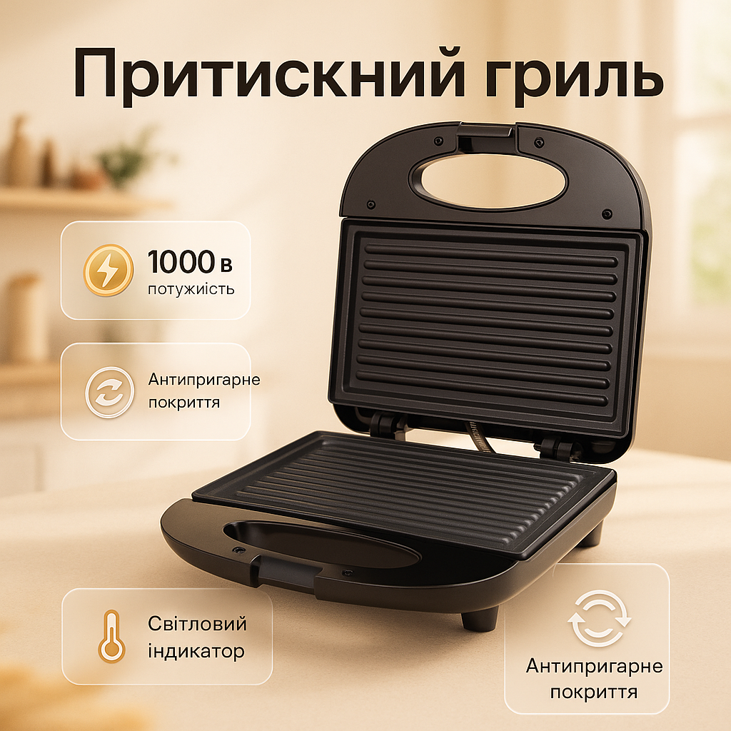 Гриль сендвичница бутербродница DOMOTEC MS-7709, бутербродница бытовая, домашний гриль для шаурмы - Зображення 36