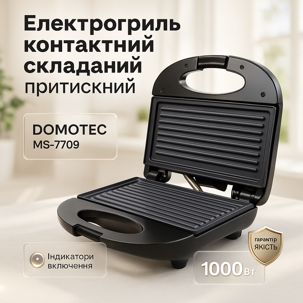 Гриль сендвичница бутербродница DOMOTEC MS-7709, бутербродница бытовая, домашний гриль для шаурмы - Зображення 47