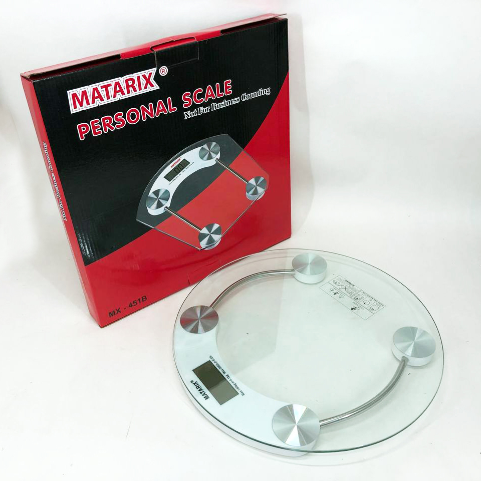 Електронні підлогові ваги MATARIX MX-451 A 180 кг круглі - Зображення 6