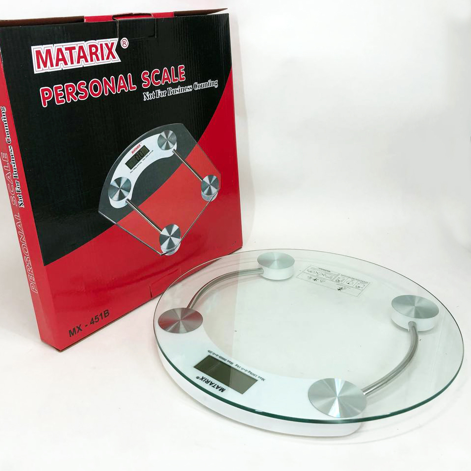 Електронні підлогові ваги MATARIX MX-451 A 180 кг круглі - Зображення 5