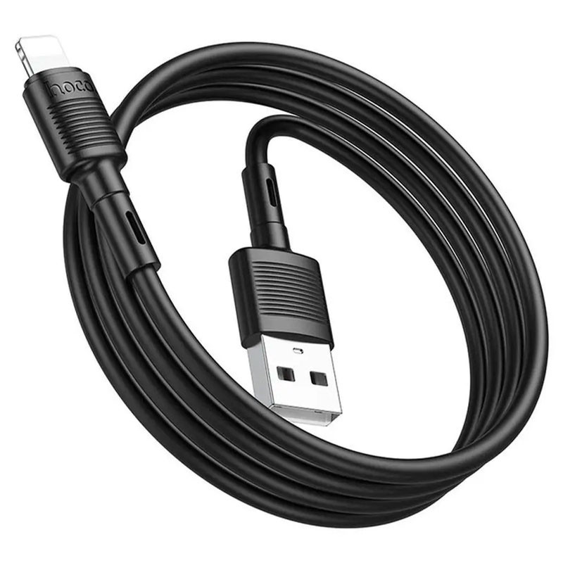Дата кабель Hoco X83 Victory USB to Lightning (1m) - Зображення 3