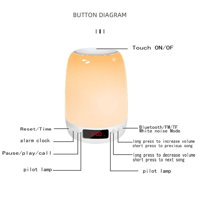 Уцінка Нічник Kids Dream H03 with Bluetooth and APP 3000 mAh - Зображення 6