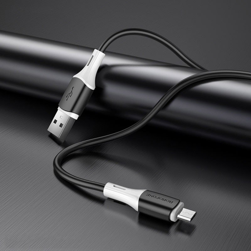 Дата кабель Borofone BX79 USB to MicroUSB (1m) - Зображення 3