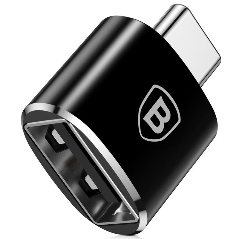 Перехідник Baseus USB Female To Type-C Male Adapter Converter (CATOTG) - Зображення 2