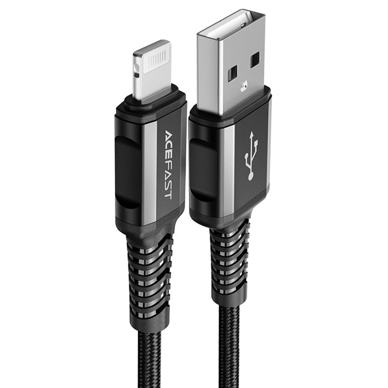 Дата кабель Acefast C1-02 USB to Lightning 2.4A (1.2m)