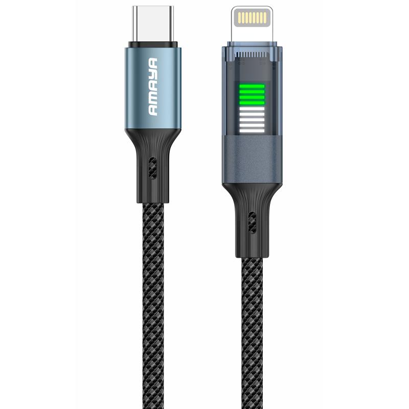 Дата кабель Amaya 111CL Type-C to Lightning 27W (1.2m)