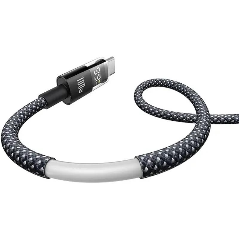 Дата кабель Baseus Display 2 Type-C to Type-C 100W (1m) (P10382702) - Зображення 4