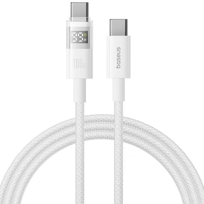 Дата кабель Baseus Display 2 Type-C to Type-C 100W (1m) (P10382702) - Зображення 2