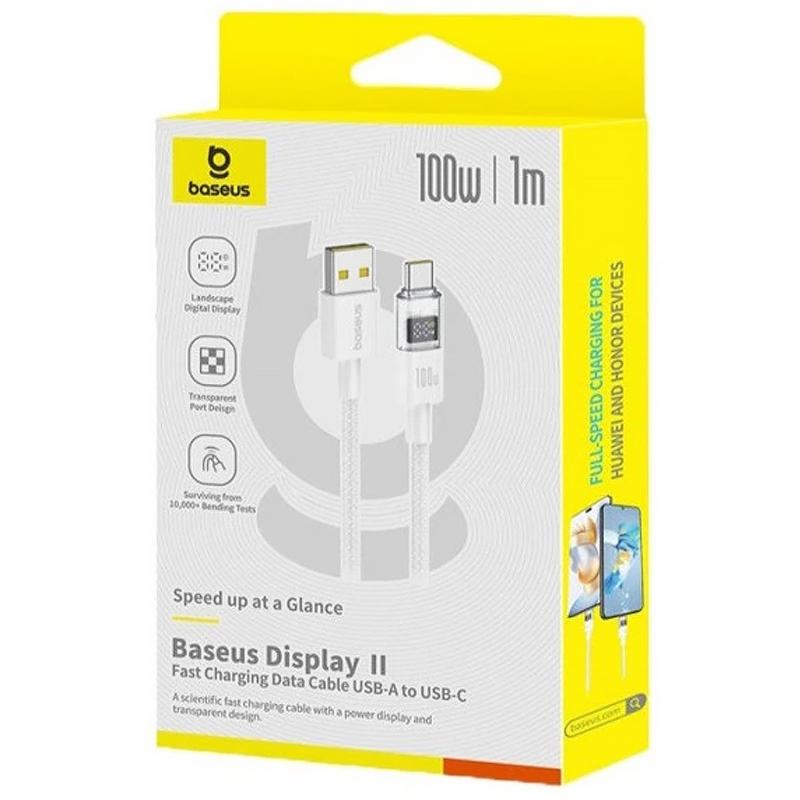 Дата кабель Baseus Display 2 USB to Type-C 100W (1m) (P10382701) - Зображення 2