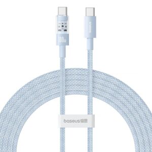 Дата кабель Baseus Gem Fast Charging Type-C to Type-C 100W (1m) (P10373000111)