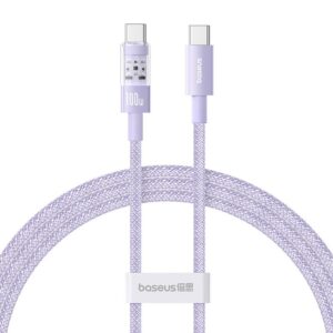 Дата кабель Baseus Gem Fast Charging Type-C to Type-C 100W (1m) (P10373000111)