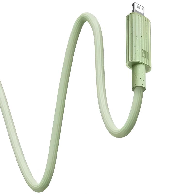 Дата кабель Baseus Habitat Series Fast Charging USB to Lightning 2.4A (1m) (P10360200421-0) - Зображення 2