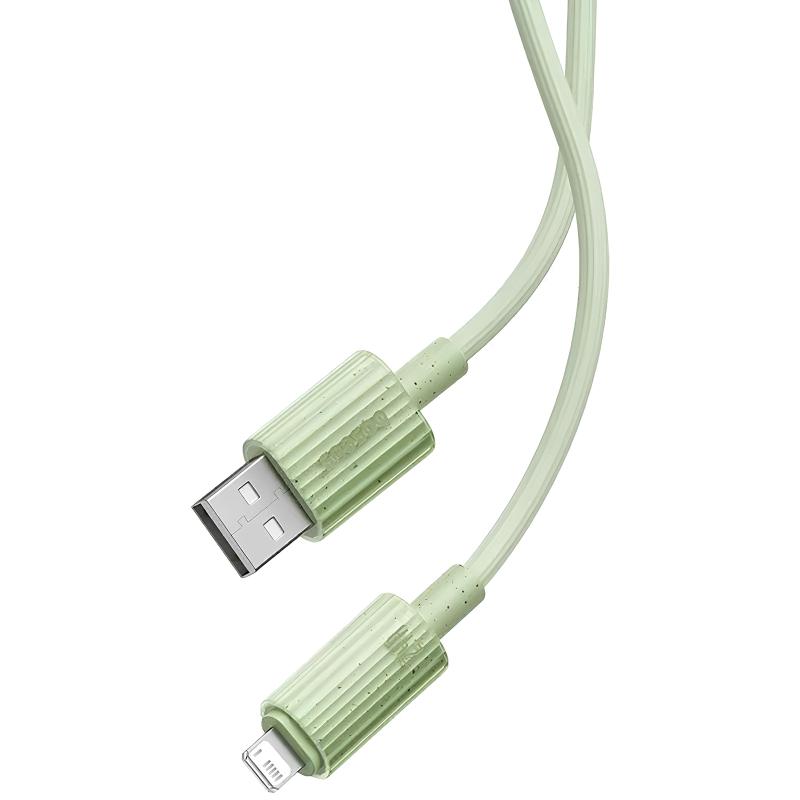 Дата кабель Baseus Habitat Series Fast Charging USB to Lightning 2.4A (1m) (P10360200421-0) - Зображення 3
