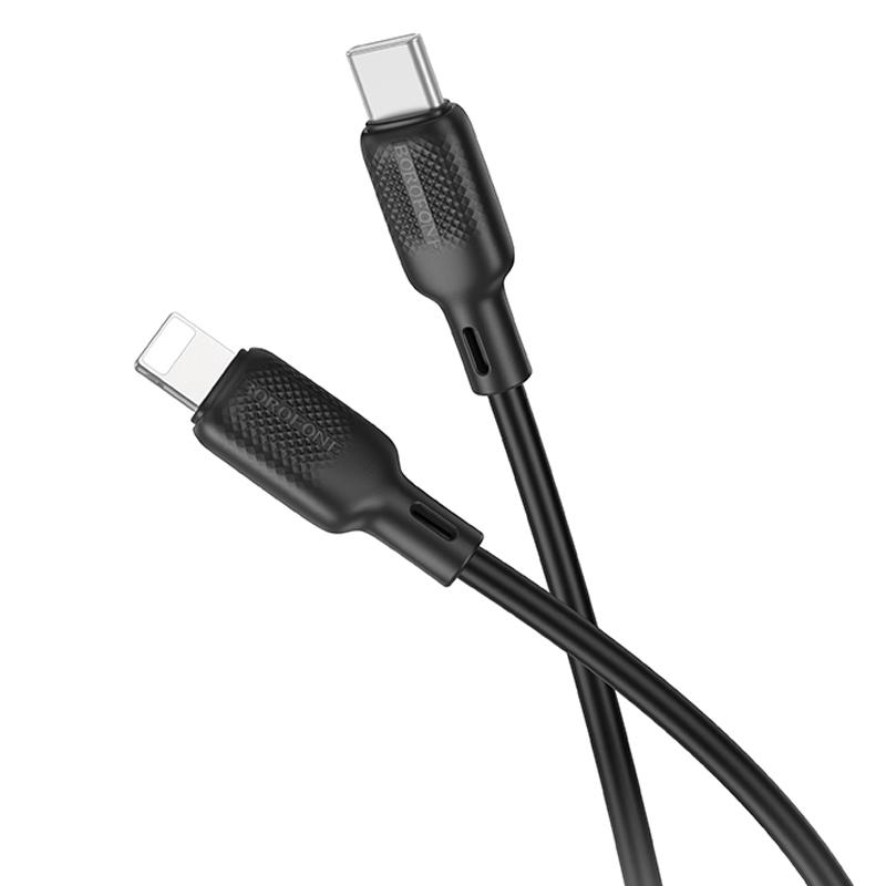 Дата кабель Borofone BX113 Lenny Type-C to Lightning 27W (3m) - Зображення 2