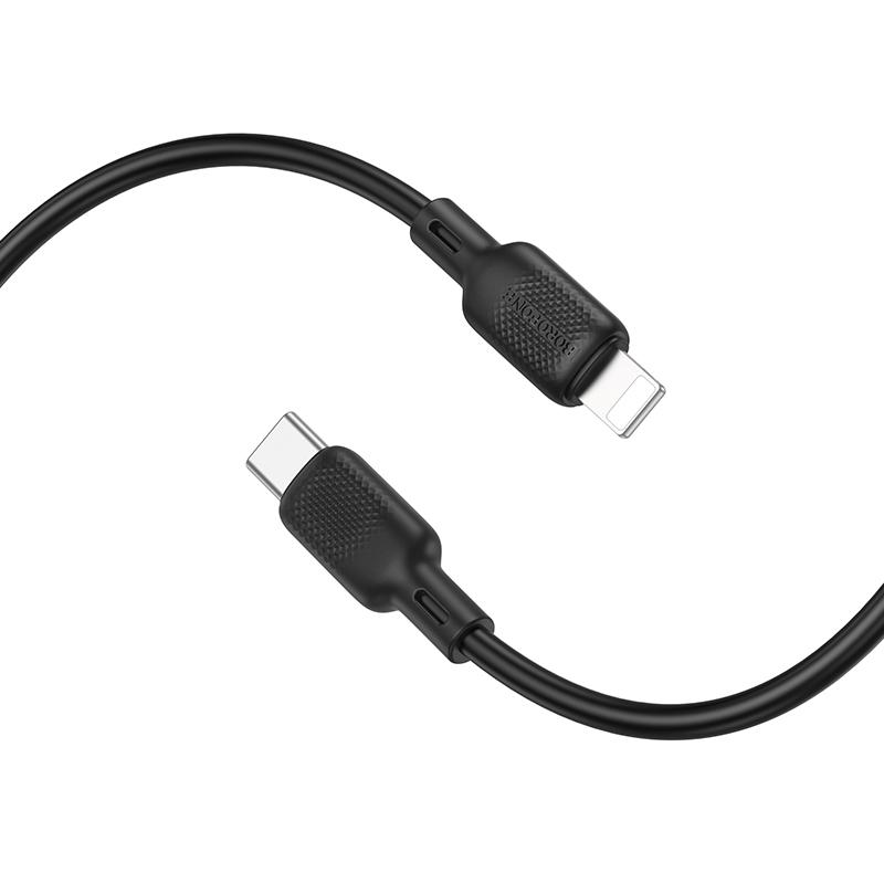 Дата кабель Borofone BX113 Lenny Type-C to Lightning 27W (3m) - Зображення 3