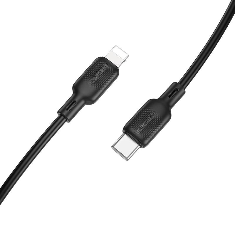 Дата кабель Borofone BX113 Lenny Type-C to Lightning 27W (3m) - Зображення 4