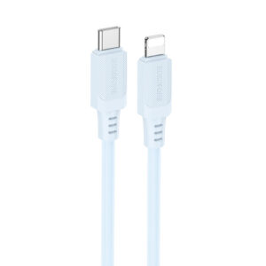 Дата кабель Borofone BX115 Lotto Type-C to Lightning 27W (1m)