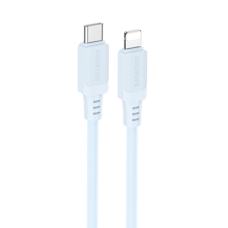 Дата кабель Borofone BX115 Lotto Type-C to Lightning 27W (1m)