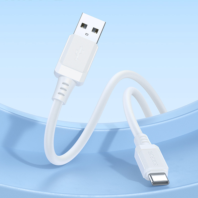 Дата кабель Borofone BX115 Lotto USB to Type-C 3A (1m) - Зображення 3