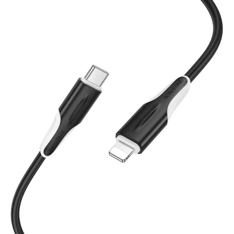 Дата кабель Borofone BX119 New Type-C to Lightning 27W (1m) - Зображення 3