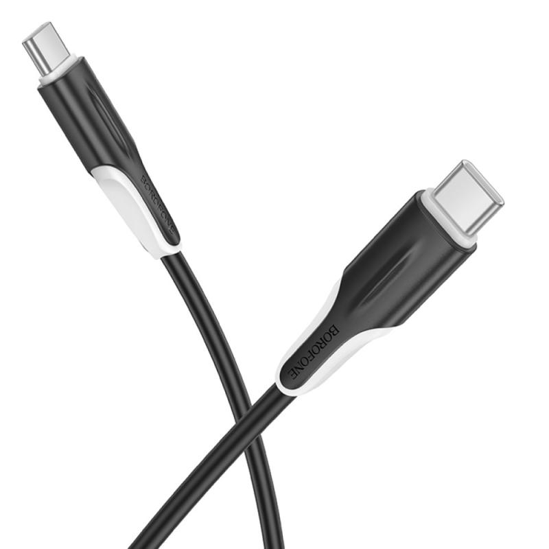 Дата кабель Borofone BX119 New Type-C to Type-C 60W (1m) - Зображення 2