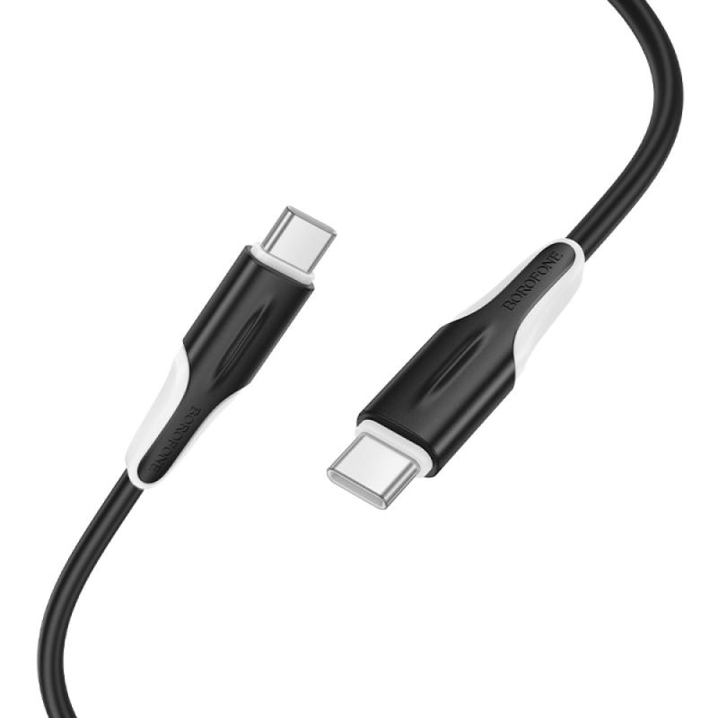 Дата кабель Borofone BX119 New Type-C to Type-C 60W (1m) - Зображення 3