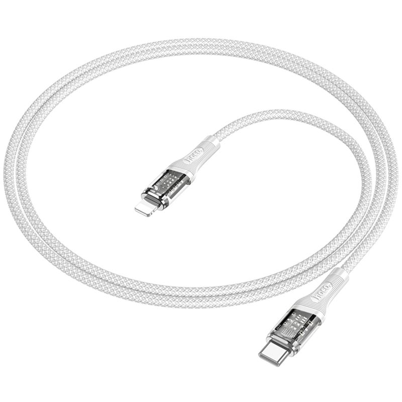 Дата кабель Hoco U111 Discovery Edition Type-C to Lightning 27W (1.2m) - Зображення 3