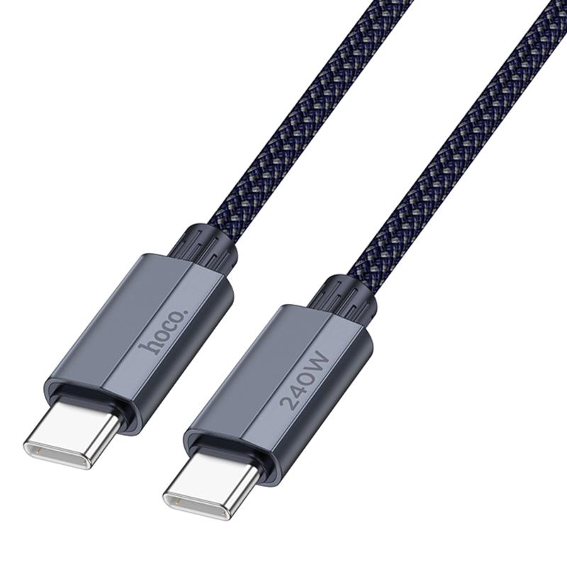 Дата кабель Hoco U134 Primero Type-C to Type-C 240W (1.8m) - Зображення 2