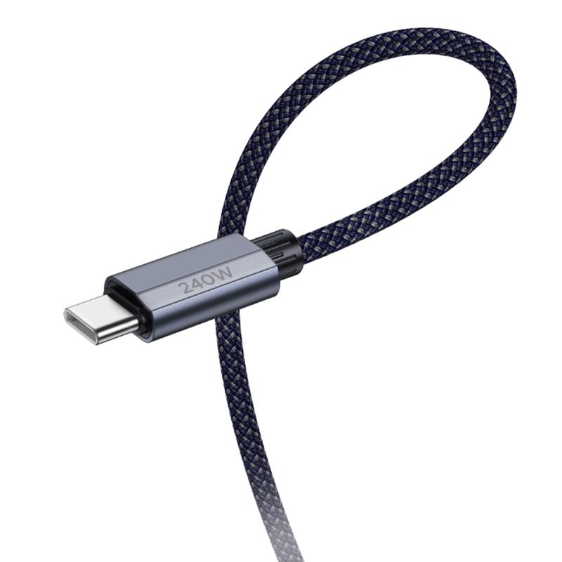 Дата кабель Hoco U134 Primero Type-C to Type-C 240W (1.8m) - Зображення 3