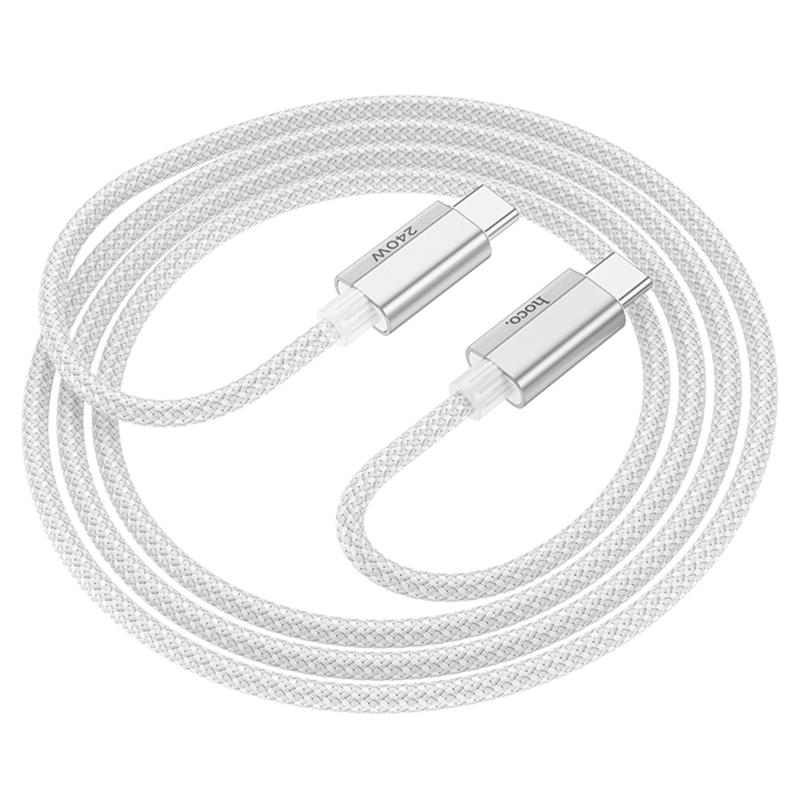 Дата кабель Hoco U134 Primero Type-C to Type-C 240W (1.8m) - Зображення 3