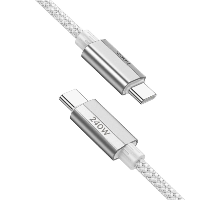 Дата кабель Hoco U134 Primero Type-C to Type-C 240W (1.8m) - Зображення 4