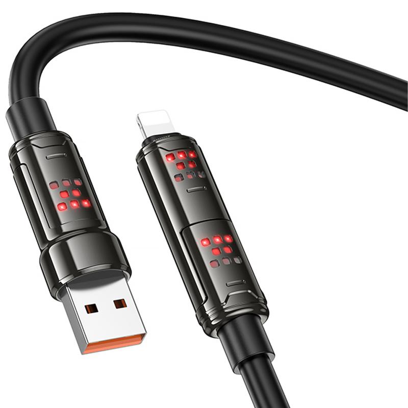 Дата кабель Hoco U143 Joy 4in1 USB to Lightning/Type-C to Type-C 240W (1.2m) - Зображення 3