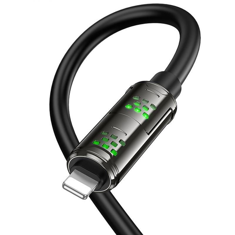 Дата кабель Hoco U143 Joy 4in1 USB to Lightning/Type-C to Type-C 240W (1.2m) - Зображення 6