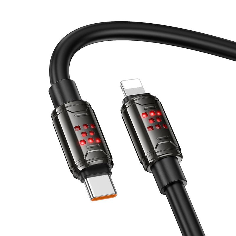 Дата кабель Hoco U143 Joy Type-C to Lightning 27W (1.2m) - Зображення 2