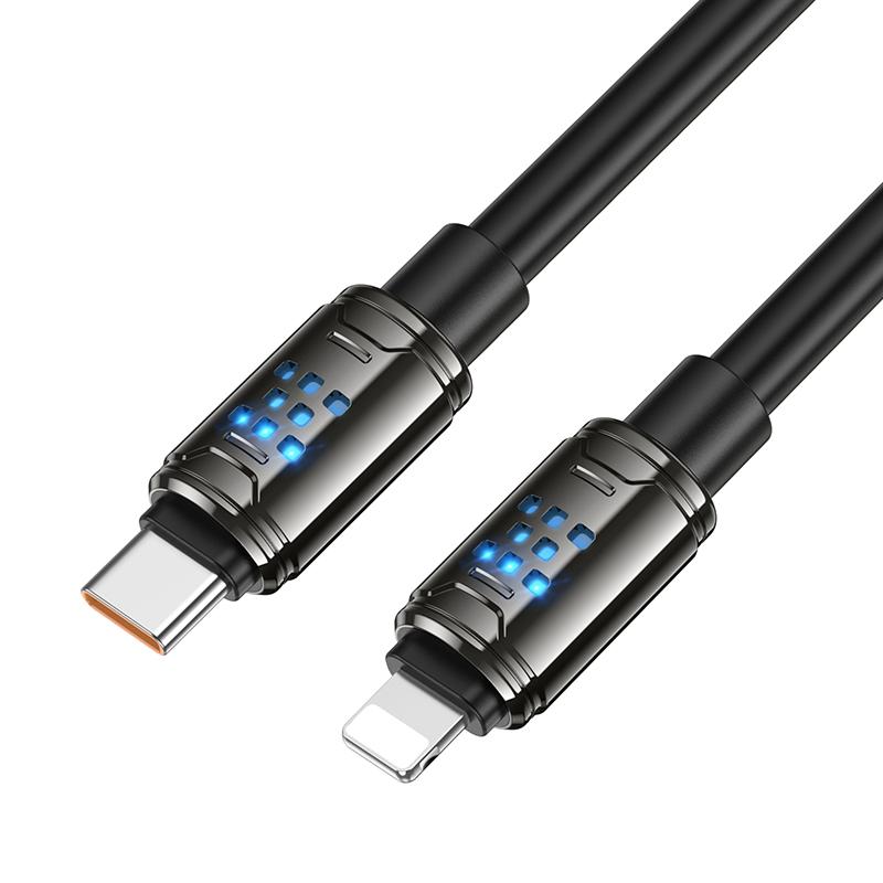 Дата кабель Hoco U143 Joy Type-C to Lightning 27W (1.2m) - Зображення 3