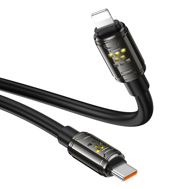Дата кабель Hoco U143 Joy Type-C to Lightning 27W (1.2m) - Зображення 4