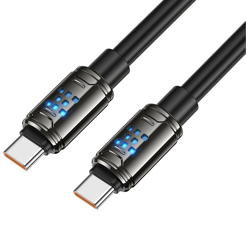 Дата кабель Hoco U143 Joy Type-C to Type-C 240W (1.2m) - Зображення 4