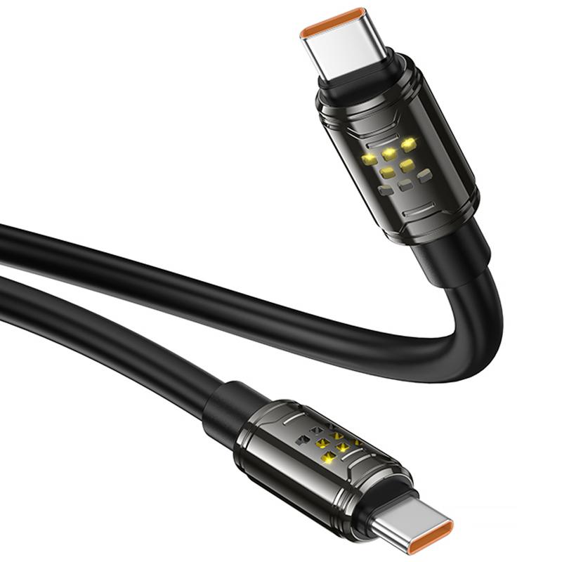 Дата кабель Hoco U143 Joy Type-C to Type-C 240W (1.2m) - Зображення 5