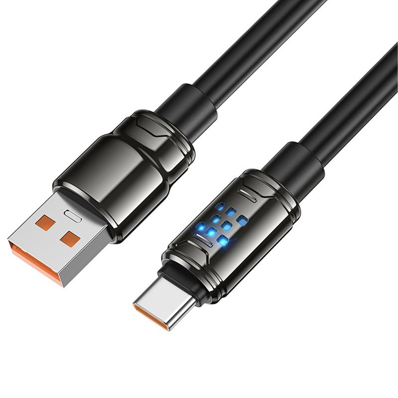 Дата кабель Hoco U143 Joy USB to Type-C 5A (1.2m) - Зображення 4