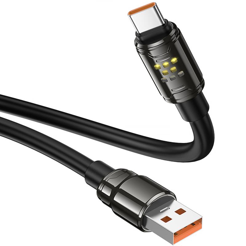 Дата кабель Hoco U143 Joy USB to Type-C 5A (1.2m) - Зображення 5