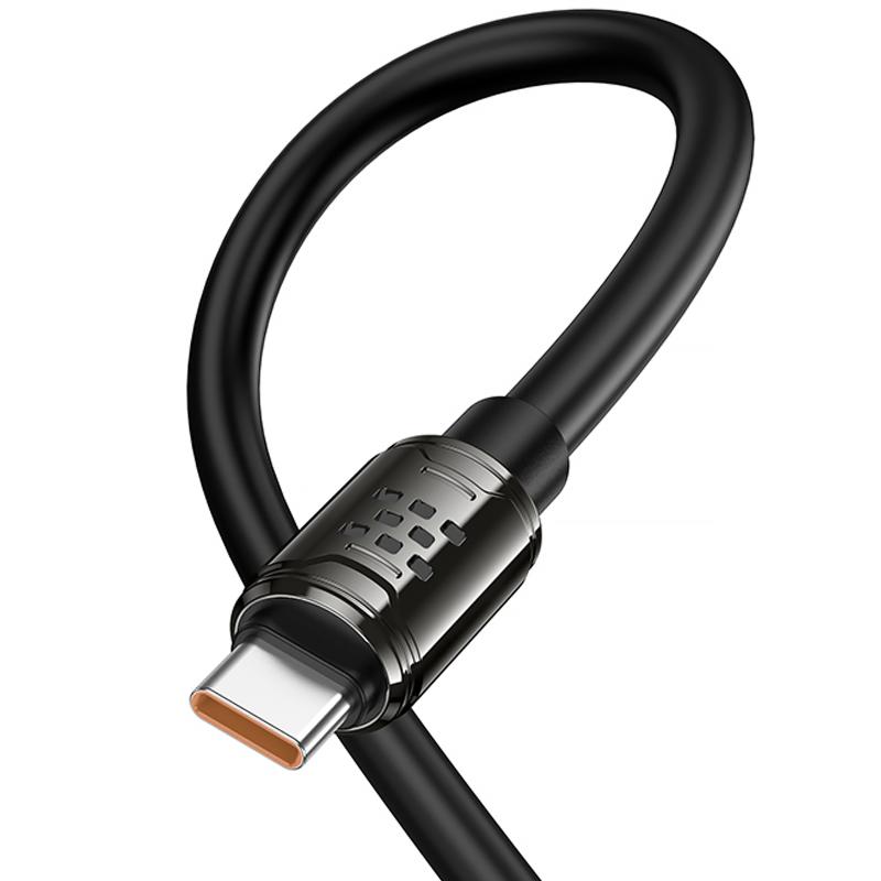 Дата кабель Hoco U143 Joy USB to Type-C 5A (1.2m) - Зображення 6