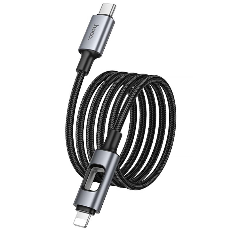 Дата кабель Hoco U144 New Type-C to Lightning 27W (1.2m) - Зображення 5