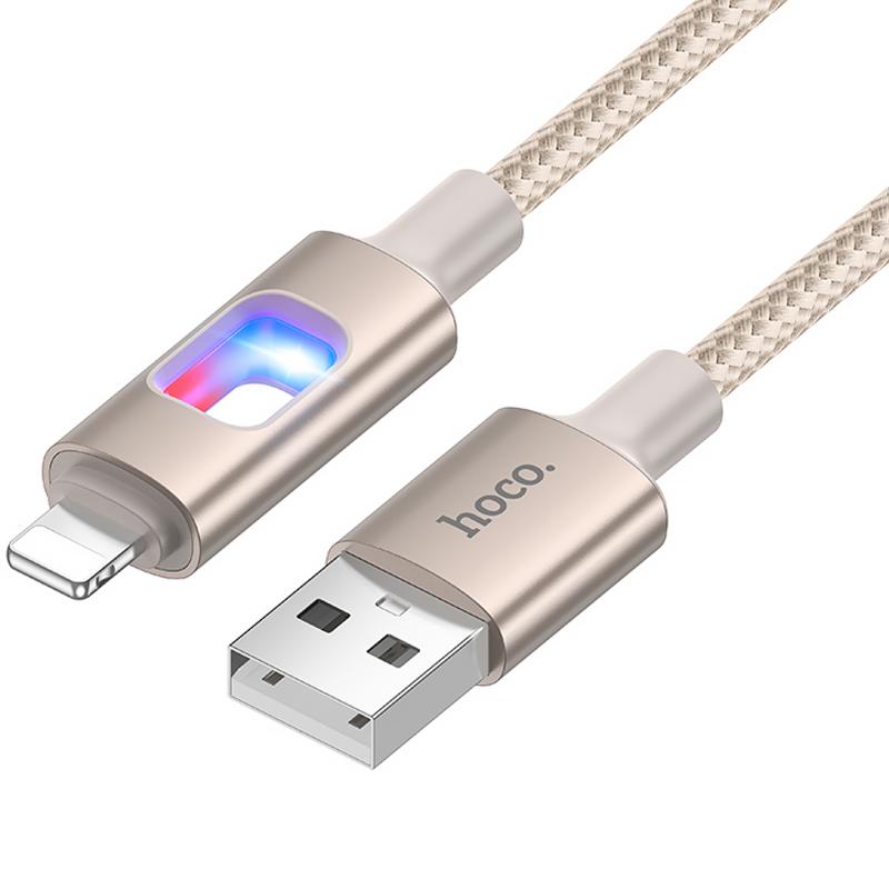 Дата кабель Hoco U144 New USB to Lightning 2.4A (1.2m) - Зображення 2