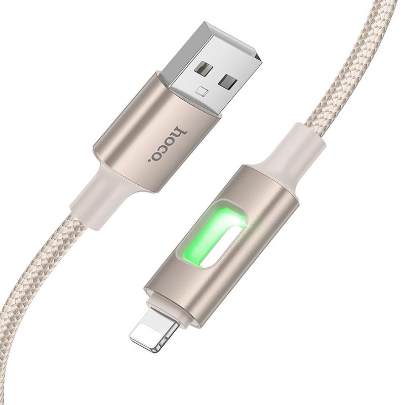 Дата кабель Hoco U144 New USB to Lightning 2.4A (1.2m) - Зображення 3