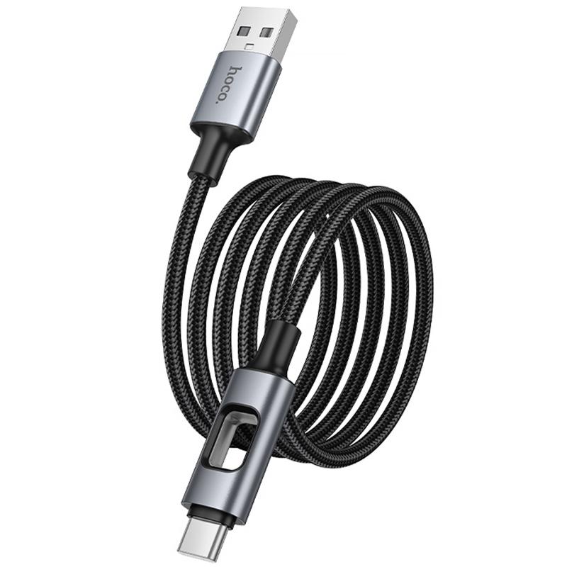 Дата кабель Hoco U144 New USB to Type-C 3A (1.2m) - Зображення 5